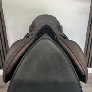 Amerigo CCUSA 17.5 brown jump saddle – product view 4