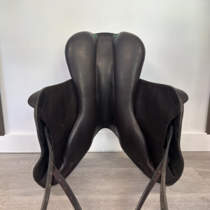 Amerigo CCUSA 17.5 brown jump saddle – product view 6