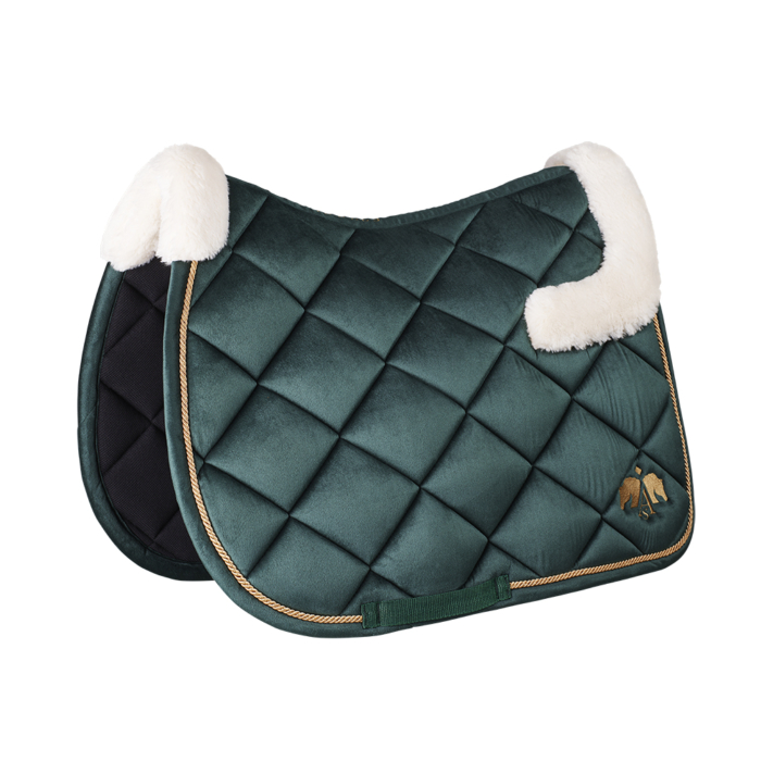 Arena green AP/Jump saddle pad – A_SaddlePad_APJump_Angle