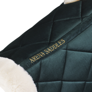 Arena green pony dressage saddle pad – A_SaddlePad_Dressage_Mood