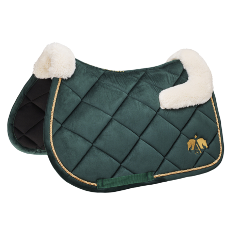 Arena green pony AP/Jump saddle pad – A_SaddlePad_PonyAPJump_Angle