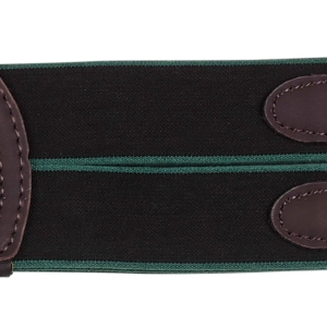 Arena Classic girth with elastic ends – Arena_ClassicGirth_Flat_BRN_Elastic_LoR