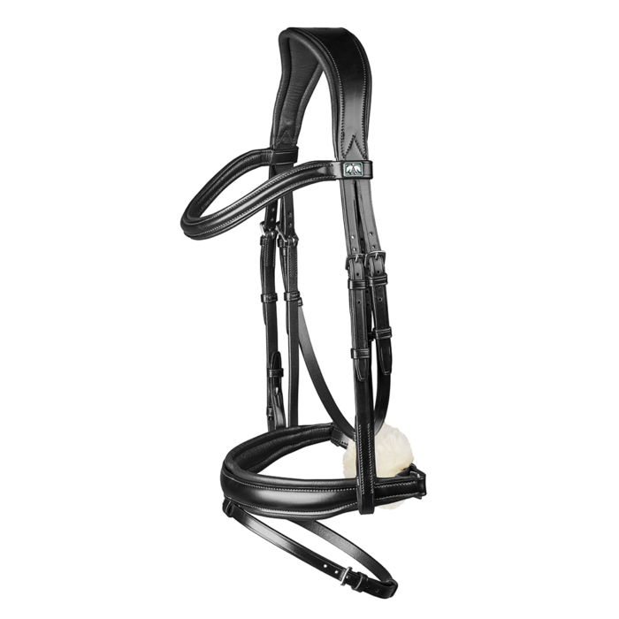Arena leather dressage bridle – Arena_Dressage_Bridle_BLK