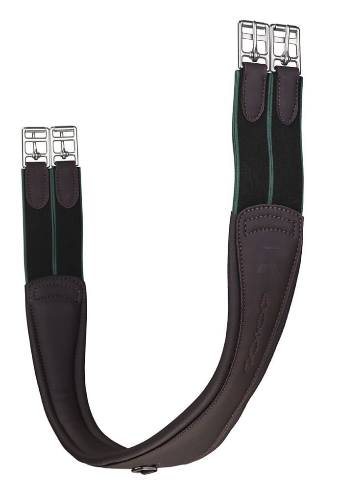 Arena Classic girth with elastic ends – Arena_LongClassicGirth_BRN_Hanging_LR