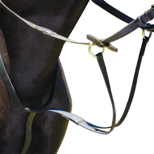 Wintec Equi-Leather running martingale – product view 2