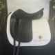 Amerigo DJ 17.5 inch medium dressage saddle