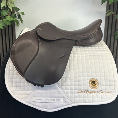 Fairfax MJC adjustable brown jump saddle