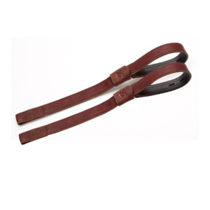 Bates leather webbers stirrup straps – product view 3
