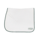 Arena white dressage saddle pad