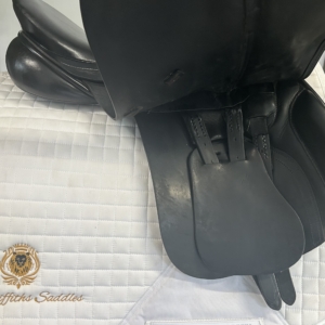 Albion K2 wide black GP saddle – product view 7