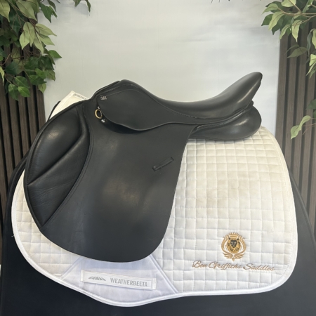 GFS XCH adjustable black jump saddle
